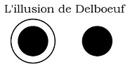 Illusion de Delboeuf